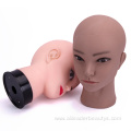 Soft Realistic Silicone Male Female Doll Mannequin Head